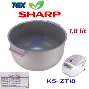Nồi cơm điện Sharp KSZA181 (KS-ZA181)