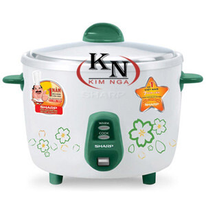 Nồi cơm điện Sharp KSH-218V (KSH-218V) - Nồi cơ, 1.8 lít, 600W
