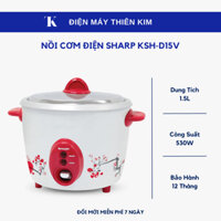 Nồi cơm điện Sharp KSH-D15V 1.5L 530W nồi cơm điện nắp rời - Bảo Hành 12 Tháng Toàn Quốc