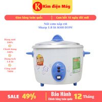 Nồi cơm điện Sharp KSH-D19V 1l8 nồi cơm điện vung rời nồi nhôm cao cấp bảo hành chính hãng 12 tháng toàn quốc