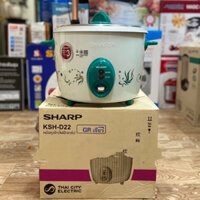 Nồi Cơm Điện SHARP KSH-D22 Nhập Khẩu Thái lan-Dung Tích 2,2 Lít-Bảo Hành 12 Tháng