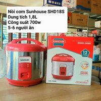 Nồi cơm điện Sunhouse 1,8lít SHD18S