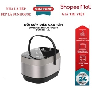 Nồi cơm điện Sunhouse Mama 1.8 lít SHD8959