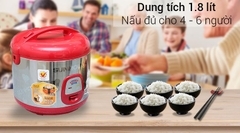 Nồi cơm điện Sunhouse SHD 18S - 1.8 lít