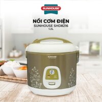 NỒI CƠM ĐIỆN SUNHOUSE SHD8216 vàng