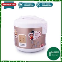 Nồi cơm điện SUNHOUSE SHD8302 2.8L - Tặng nồi quấy bột phi 14cm (đỏ)