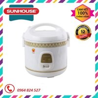 Nồi cơm điện Sunhouse SHD8615- Lòng nồi hợp kim chống dính cao cấp, Vỏ nhựa cao cấp- Dung tích 1,8L