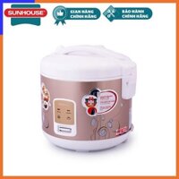 Nồi cơm điện SUNHOUSE SHD8302 2.8L - Tặng nồi quấy bột phi 14cm (đỏ)