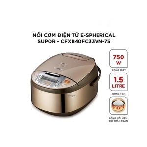 Nồi cơm điện Supor CFXB40FC33VN-75 1.5L