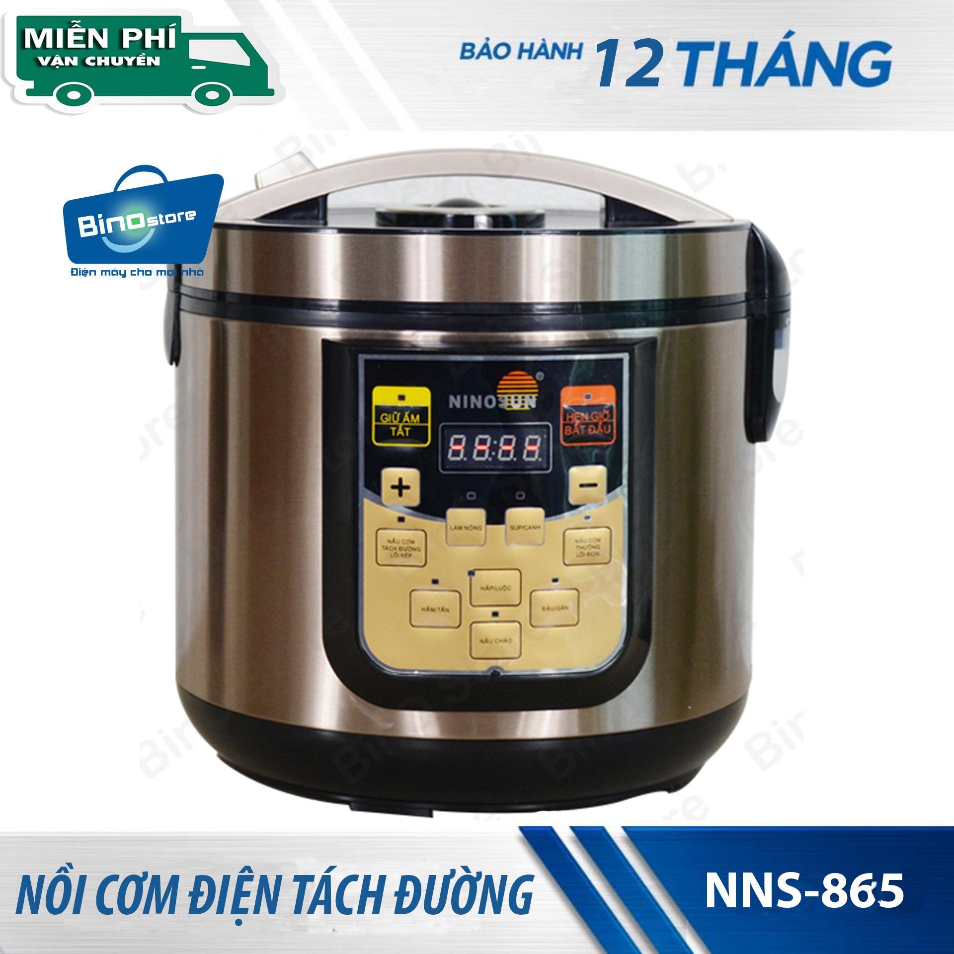 Nồi cơm điện tách đường Ninosun NNS-865