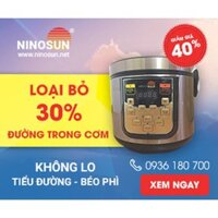 Nồi Cơm Điện Tách Đường Ninosun