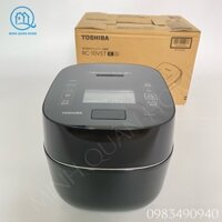 Nồi cơm điện Toshiba RC-10VST (1 Lít) màu đen, sx T06/2022 - Nồi cơm điện cao tần IH-áp suất-hút chân không