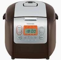Nồi cơm điện Toshiba RC-18NMF lòng gang Mầu nâu đen