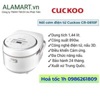 Nồi cơm điện tử 1,44 lít Cuckoo CR-0810F nấu 0,8 kg gạo dùng 2 - 6 người ăn