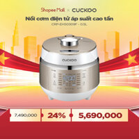 Nồi Cơm Điện Tử Áp Suất Cao Tần Mini 0.5L CRP-EHS0309F/WHGOVNCV- Bản Quốc Tế - Hàng chính hãng Cuckoovina