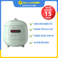 Nồi cơm điện tử Bear 0.3 lít DFB-B12F1 - Hàng chính hãng
