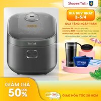 Nồi cơm điện tử cao tần Tefal RK818A68 - 1.8L - Lòng nồi niêu - Giữ ấm 12h - Bảo hành 2 năm