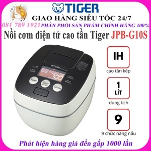 Nồi cơm điện tử cao tần Tiger JPB-G10S - 1L