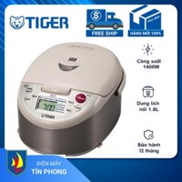 Nồi cơm điện tử cao tần Tiger JKW-A18W - dung tích 1.8 Lít, công suất 1200W- Hàng chính hãng, bảo hành 12 tháng