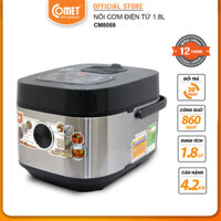 Nồi cơm điện tử COMET CM8088 1.8L 860W - Hàng chính hãng