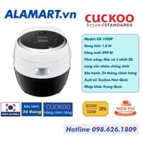 Nồi Cơm điện tử Cuckoo CR-1020F 1,8 lít dùng 4 - 8 người ăn nấu 1 kg gạo