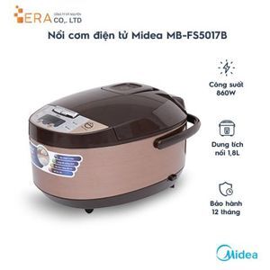 Nồi cơm điện tử đa năng Midea MB-FS5017B, 1.8L
