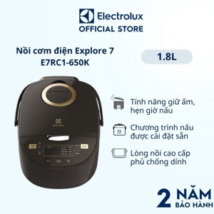 Nồi cơm điện tử Electrolux E7RC1-650K - 1.8 lít