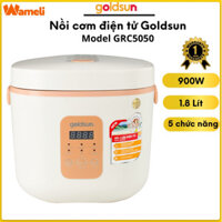 Nồi cơm điện tử Goldsun 1.8L GRC5050 , bảng điều khiển LED, lòng nồi chống dính, nhiều chế độ nấu