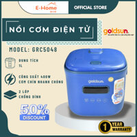 Nồi Cơm Điện Tử Goldsun GRC5048 Chống Dính 1.2L 6 Chức Năng Nấu Riêng Biệt Hẹn Giờ Đến 24 Tiếng