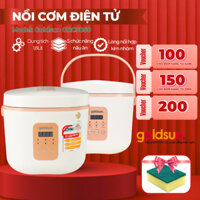Nồi cơm điện tử Goldsun GRC5050 chính hãng 900w nhỏ gọn 5 chê độ nấu bảo hành 12 tháng