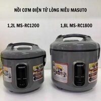 Nồi cơm điện tử lòng niêu Sothing Masuto 1,2L MS-RC1200 1,8L MS-RC1800- Hàng chính hãng - Masuto1,8L MS-RC1800