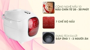Nồi cơm điện tử Midea MB-FS1617 - 0.6 lít