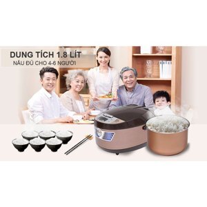 Nồi cơm điện tử Midea MB-FS5017 - 1.8 lít