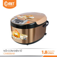 Nồi cơm điện tử nắp gài COMET - CM8086N8 1.8L - Hàng Chính Hãng