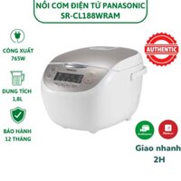 Nồi cơm điện tử Panasonic SR-CL188WRAM - Dung tích 1,8L - Hàng chính hãng