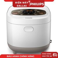 Nồi Cơm Điện Tử Philips HD4533 1.8 lít (Trắng) - Hàng Chính Hãng - Bảo Hành 24 Tháng Toàn Quốc - 10 chức năng nấu