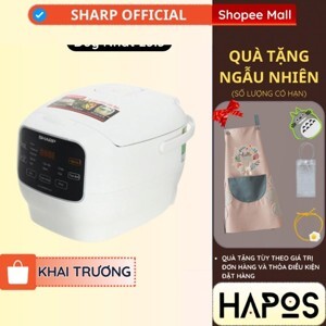 Nồi cơm điện tử Sharp 1.8 lít KS-COM183MV-WH