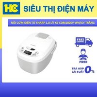 Nồi cơm điện tử Sharp 18 lít KS-COM180EV-WH/GY