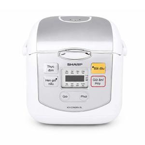 Nồi cơm điện tử Sharp KS-COM08V-SL 0.72 lít