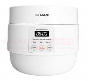 Nồi cơm điện tử Sharp KS-COM100DV - 1 lít
