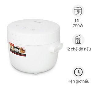 Nồi cơm điện tử Sharp KS-COM110DV-WH - 1.1 lít