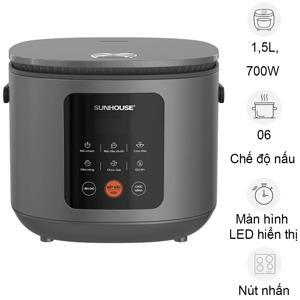 Nồi cơm điện tử Sunhouse SHD8825, 1.5 lít