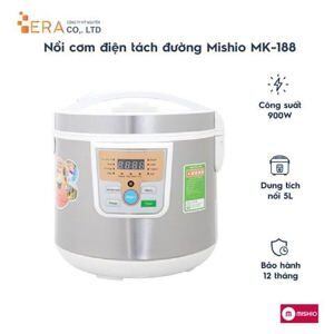 Nồi cơm điện tử tách đường Mishio MK-188 - 1.8 lít