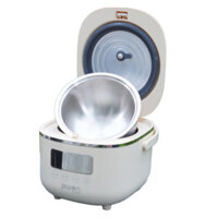 Nồi cơm điện tử tách đường ruột Inox 304 JIWON Hàn Quốc JW-34F dung tích 1.2L
