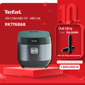 Nồi cơm điện tử Tefal Delirice Plus 1.8L RK776B68