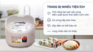 Nồi cơm điện tử Tiger JAX-S10W - 1L