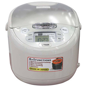 Nồi cơm điện tử Tiger JAXS18W, 1.8L