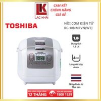 Nồi cơm điện tử Toshiba 1.8L RC-18NMFVN(WT)