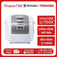 Nồi cơm điện tử Toshiba RC-NMFVN(WT) - Sản xuất Thái Lan - Lòng nồi chống dính - Bảo hành 1 năm.