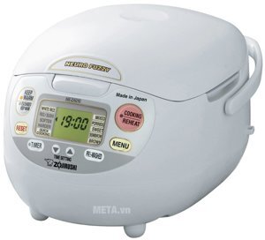 Nồi cơm điện Zojirushi NS-ZAQ10-WZ - Nồi điện tử, 1 lít, 680W